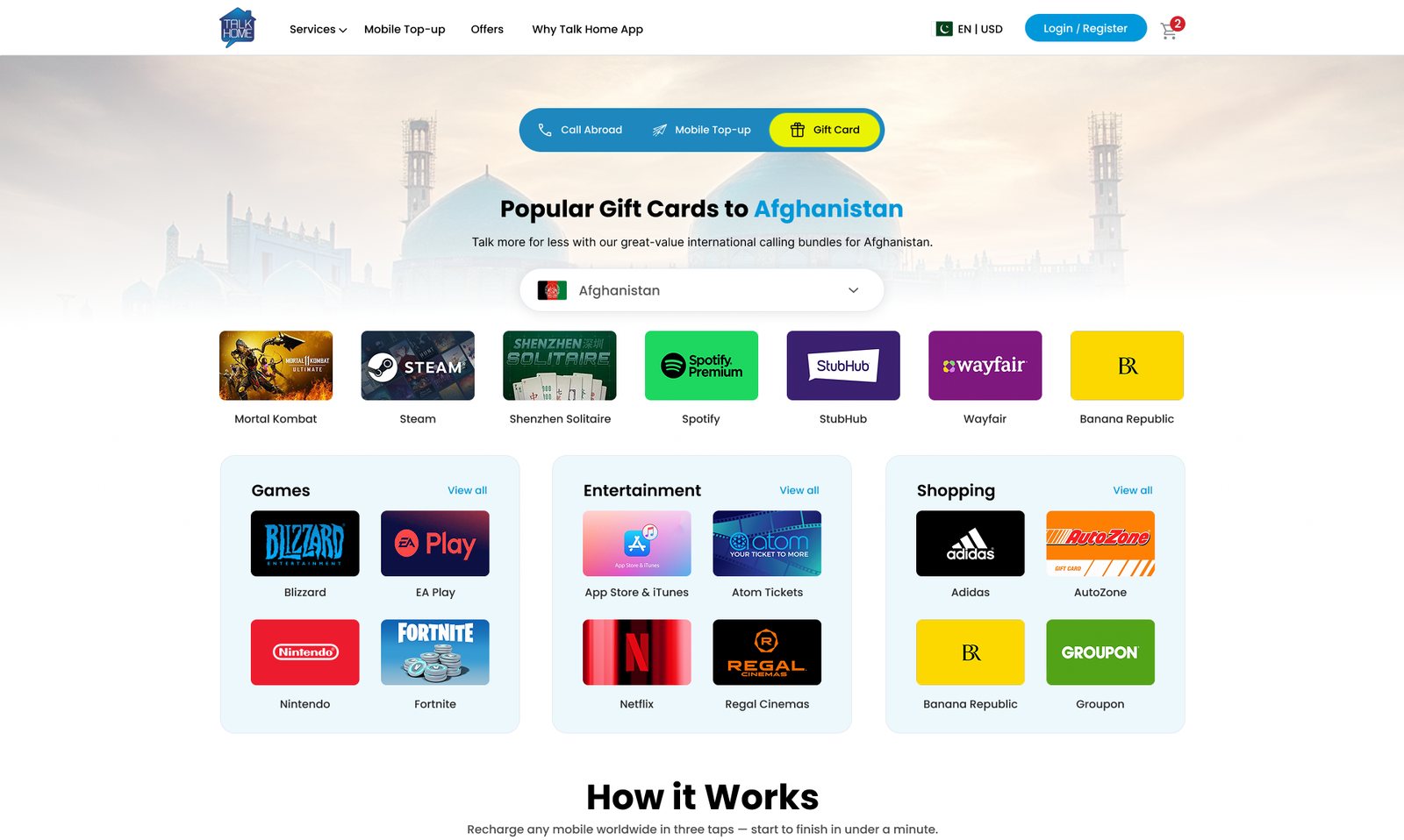 Gift cards