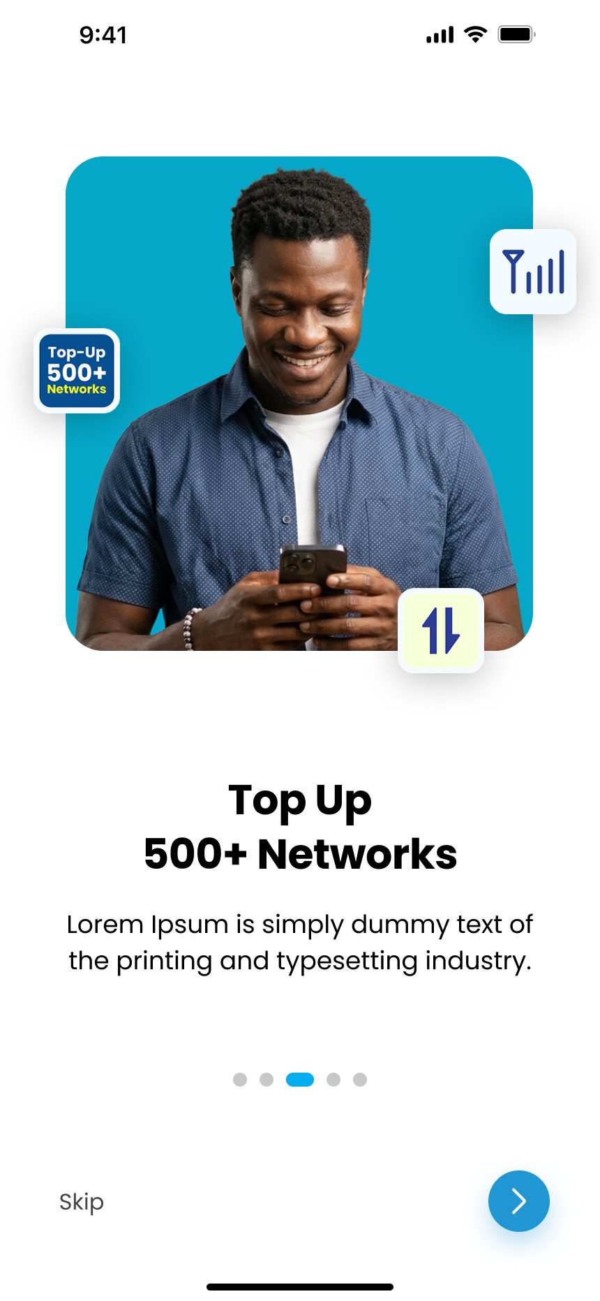 Top up 500+ networks